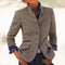 Elegant | Gilet d'affaires uni à manches longues