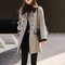 Long trench-coat d'hiver pour femmes | Manches longues