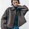 Veste courte en tricot pour dames | Manches longues