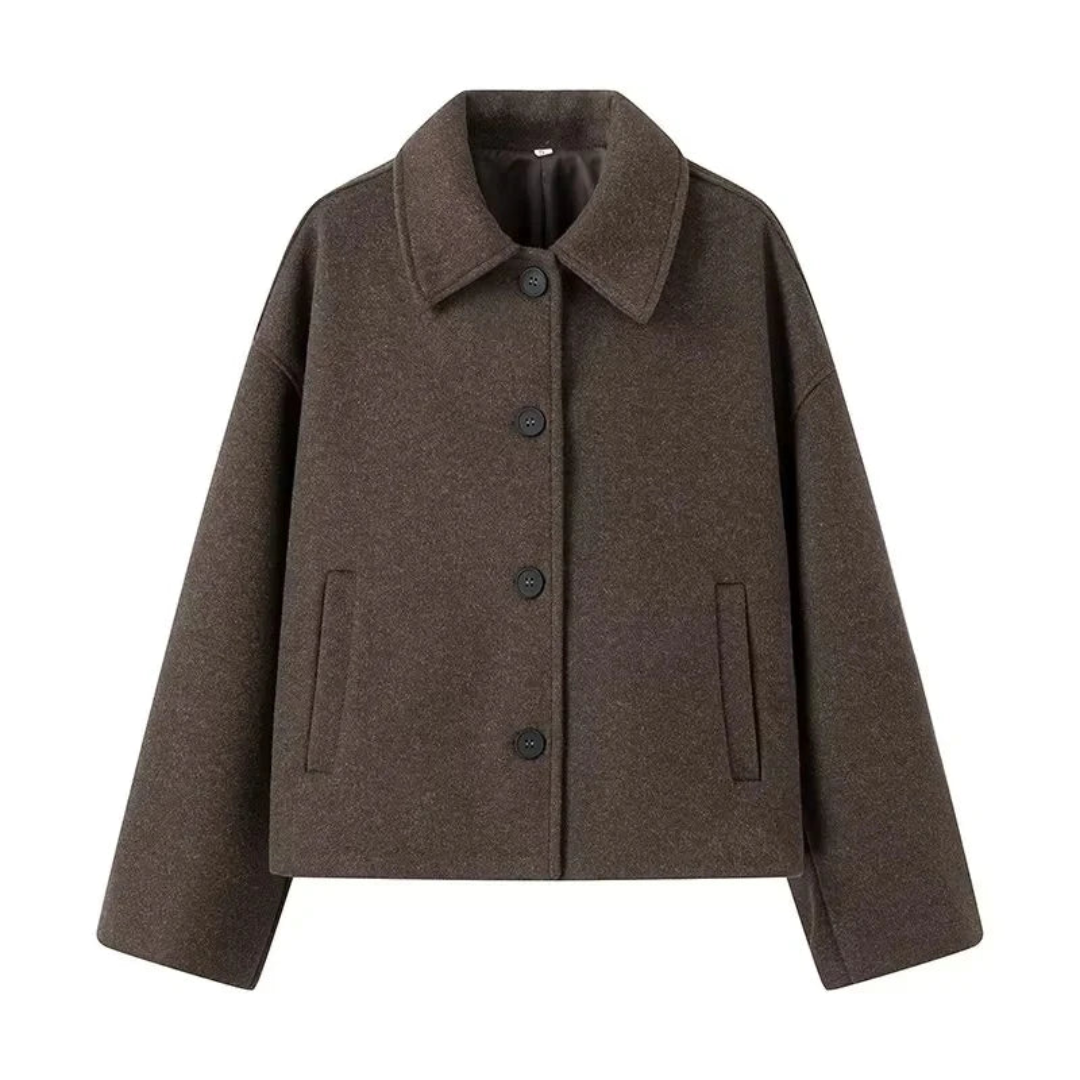 Veste courte en tricot pour dames | Manches longues