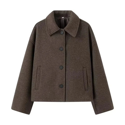 Veste courte en tricot pour dames | Manches longues