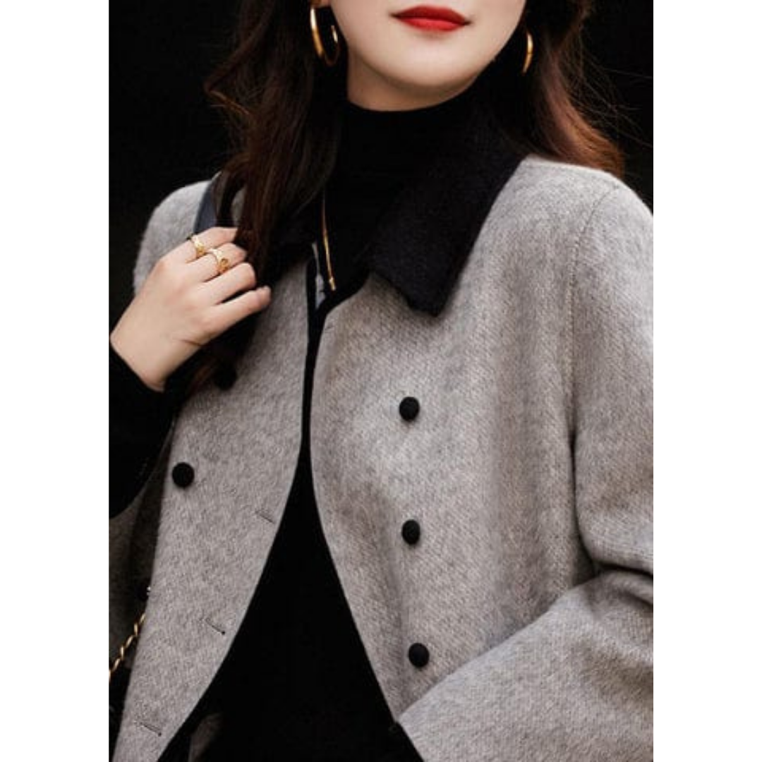 Long trench-coat d'hiver pour femmes | Manches longues