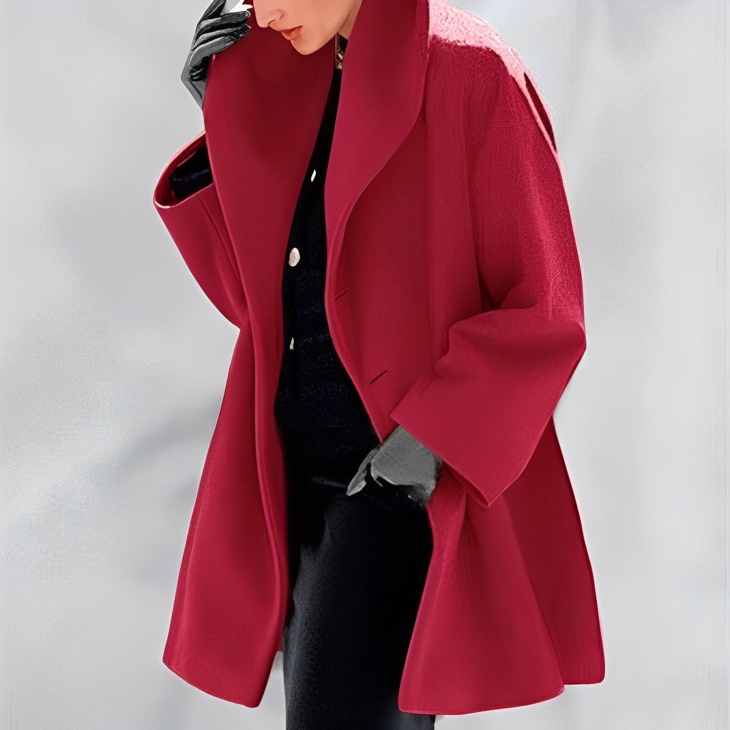 Veste d'hiver urbaine en laine