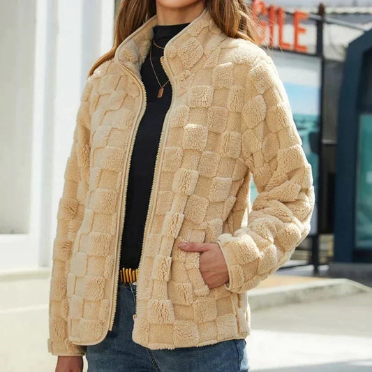 Ayleen - veste polaire courte super-douce
