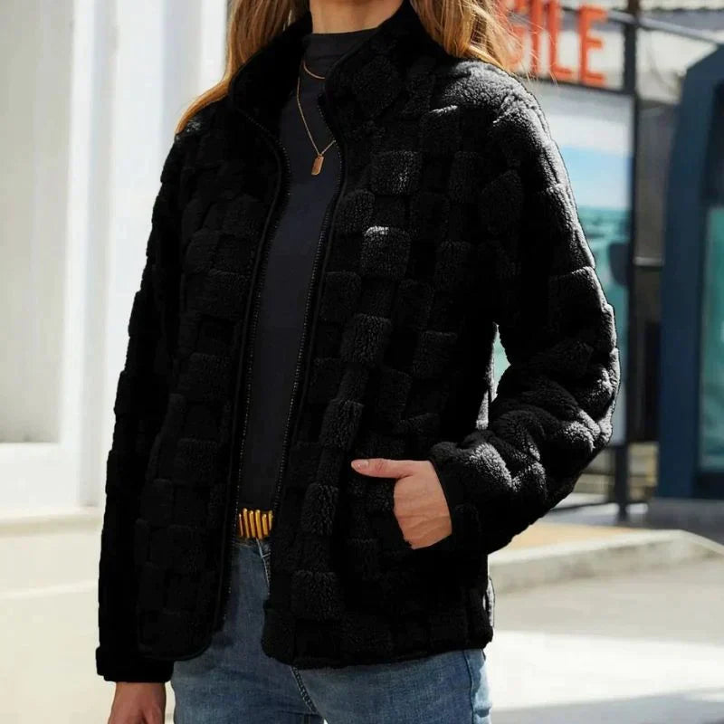 Ayleen - veste polaire courte super-douce