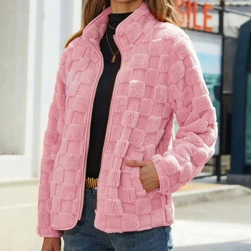 Ayleen - veste polaire courte super-douce