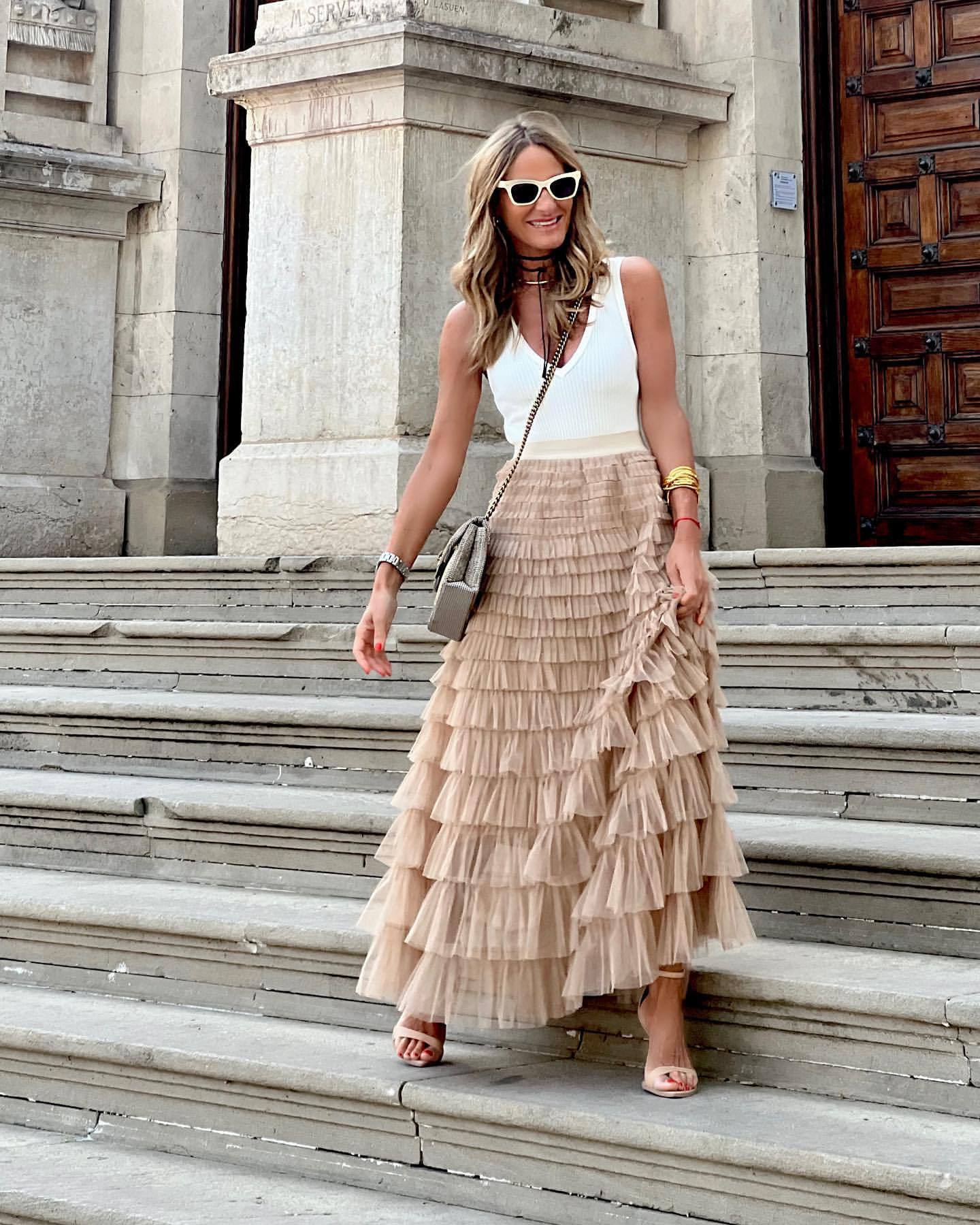 Jupe en tulle