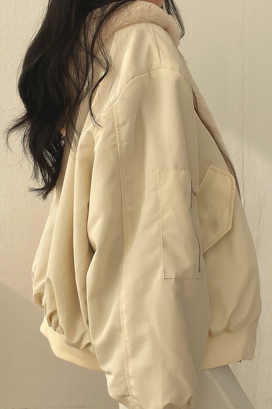 Vesper - Manteau d'hiver avec capuche en cachemire