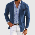 Veste pour homme avec poches et col à revers