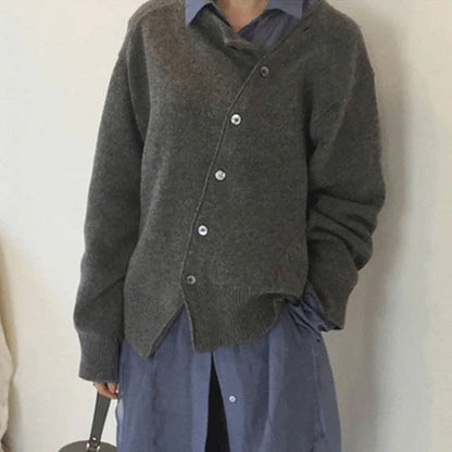 Kerry – Cardigan luxueux en cachemire avec fermeture à boutons