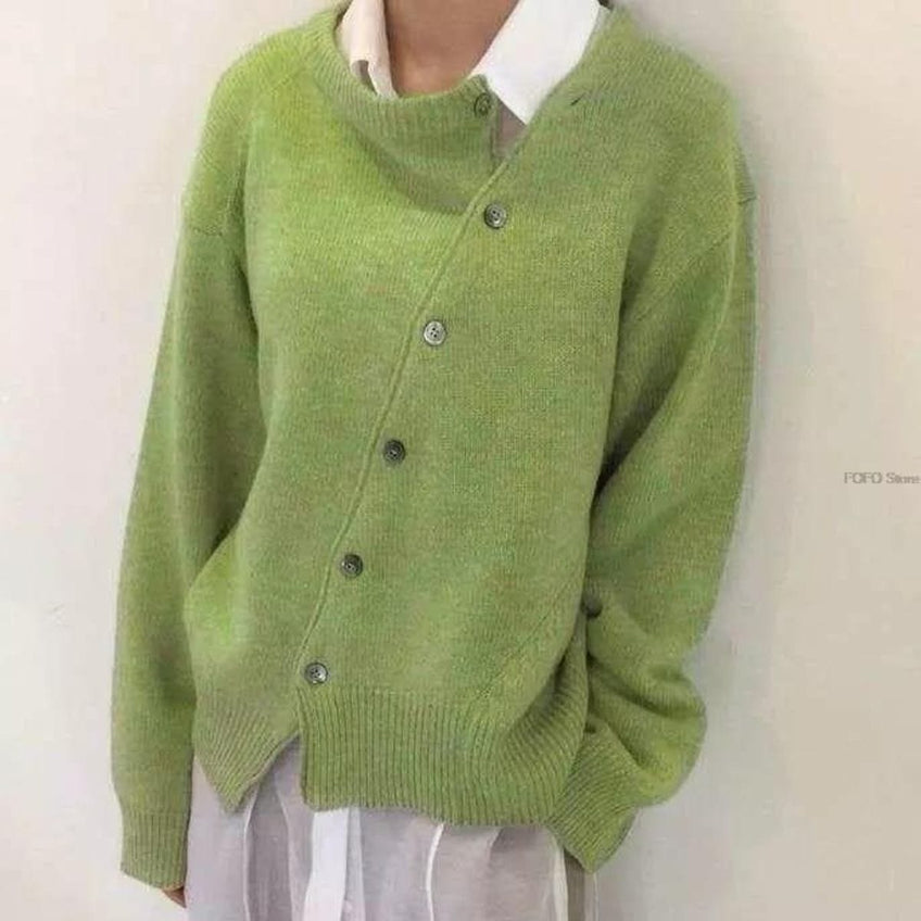Kerry – Cardigan luxueux en cachemire avec fermeture à boutons