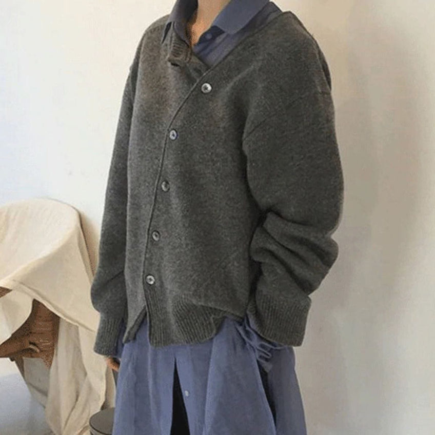 Kerry – Cardigan luxueux en cachemire avec fermeture à boutons